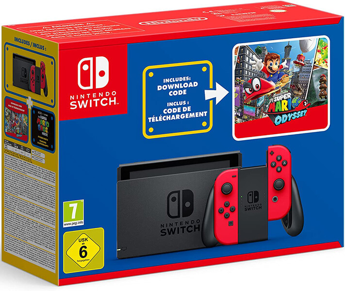 Bundle Nintendo Switch Super Mario Odyssey