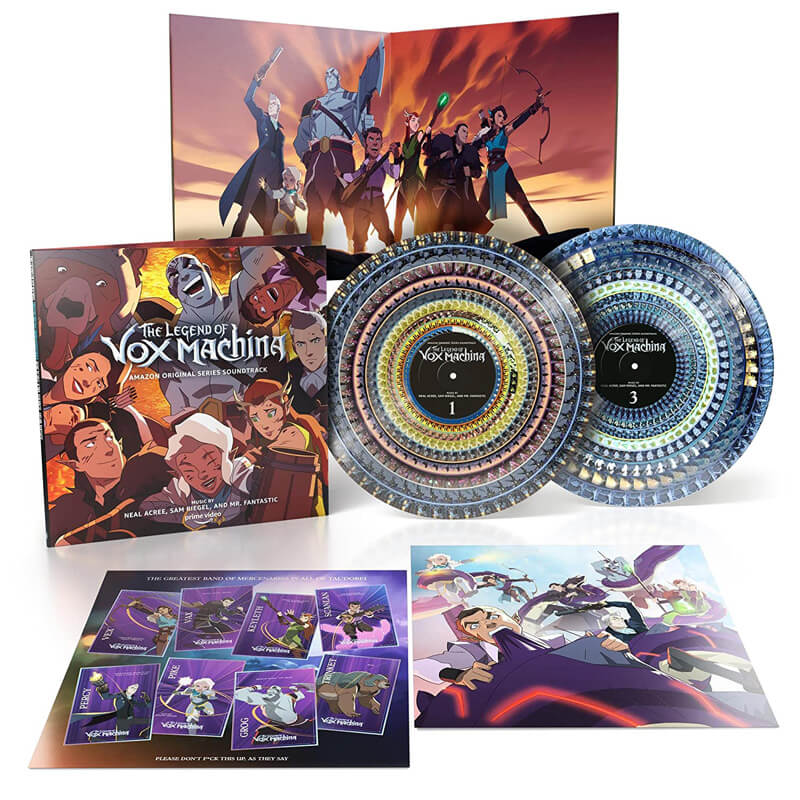 The Legend of Vox Machina Bande originale double vinyle