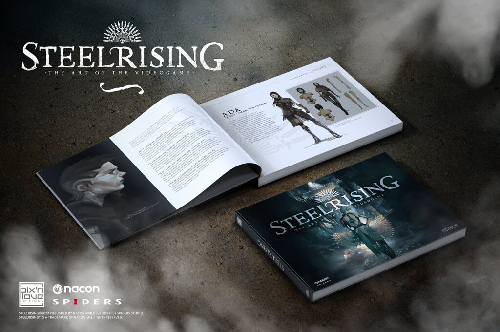 Steelrising Tout l art du jeu vidéo artbook français