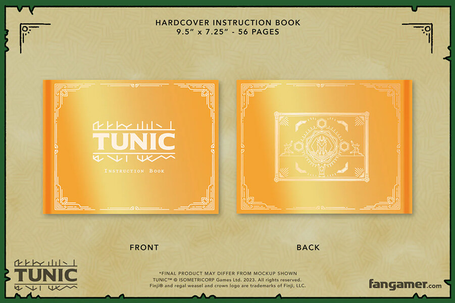 Livret d instruction grand format du jeu TUNIC