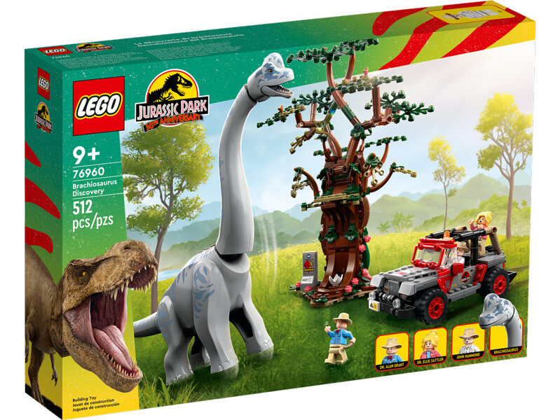 LEGO Jurassic Park La découverte du brachiosaure