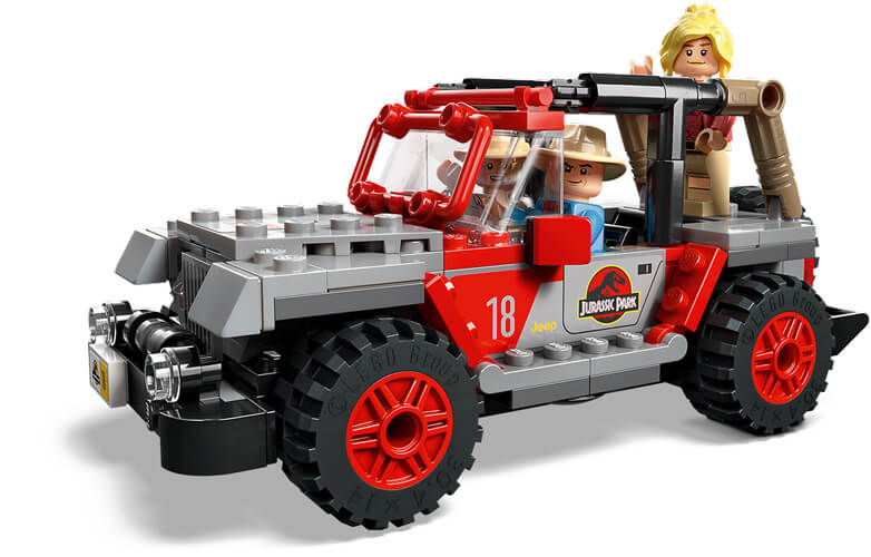 jeep LEGO Jurassic Park
