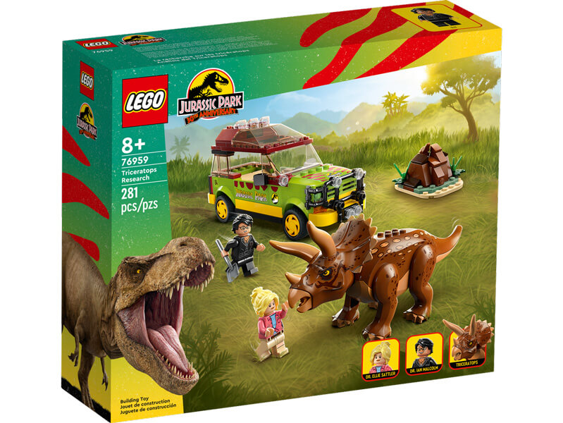 LEGO Jurassic Park La recherche du tricératops
