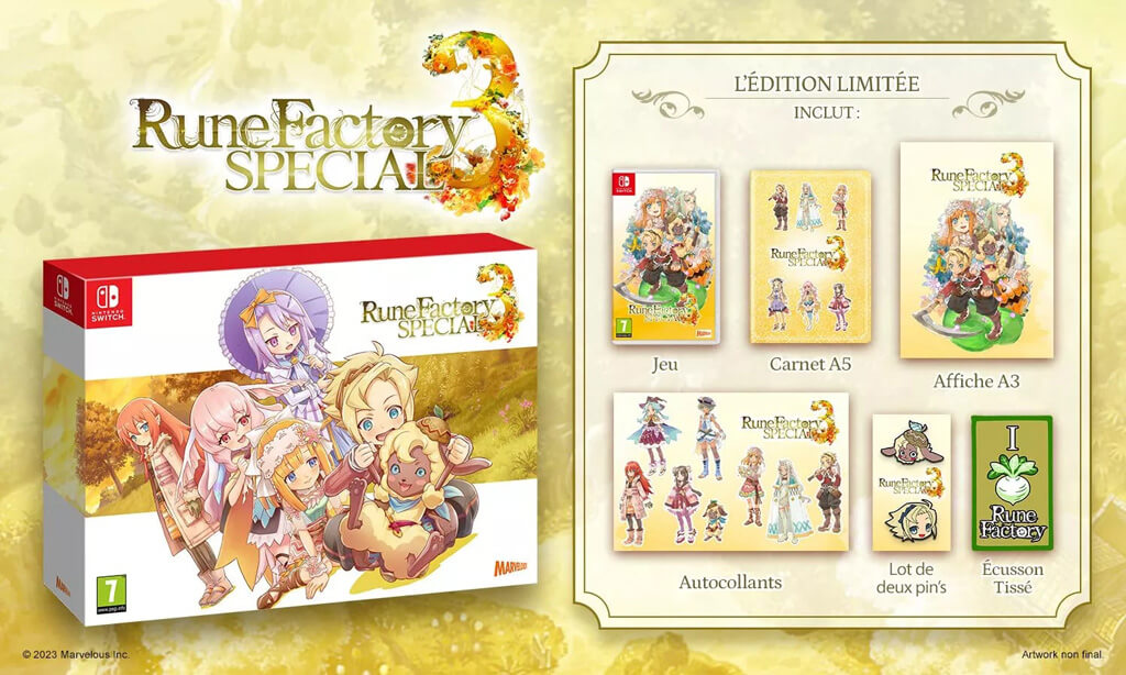 Rune Factory 3 Special édition limitée