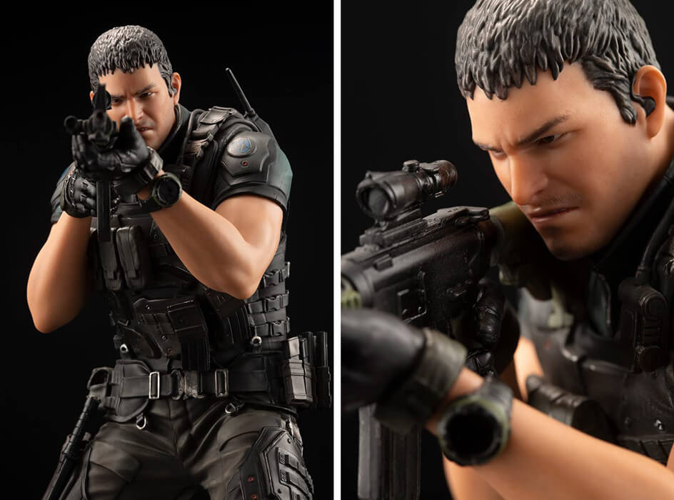 Figurine PVC de Chris Redfield dans Resident Evil