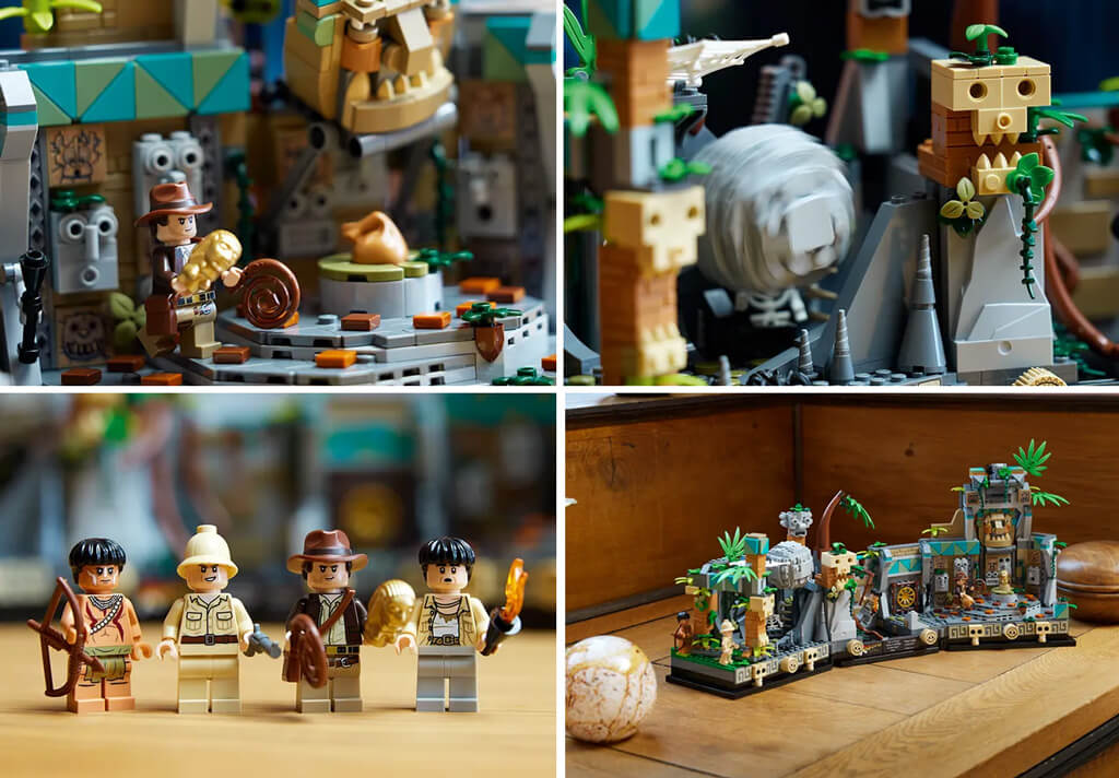 Le Temple De L idole En Or nouveau LEGO Indiana Jones