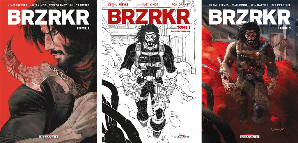 BRZRKR tome 1 sur 3 édition spéciale comics