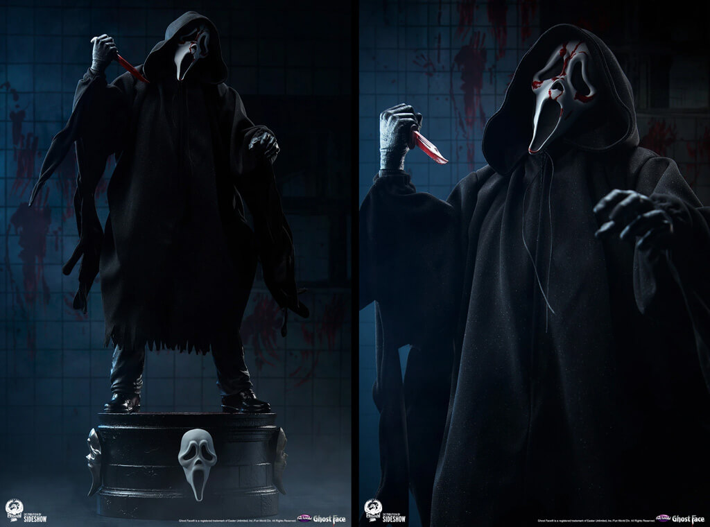 Statuette résine Ghost Face Scream par PCS
