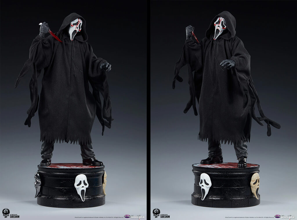 Statuette résine Ghost Face dans Scream