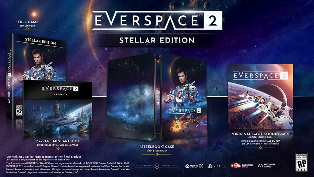 Everspace 2 steelbook Stellar Edition