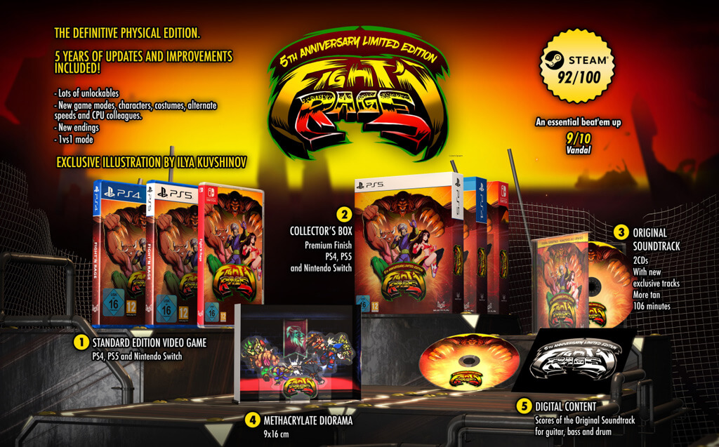 Fight n Rage édition limitée 5ème anniversaire