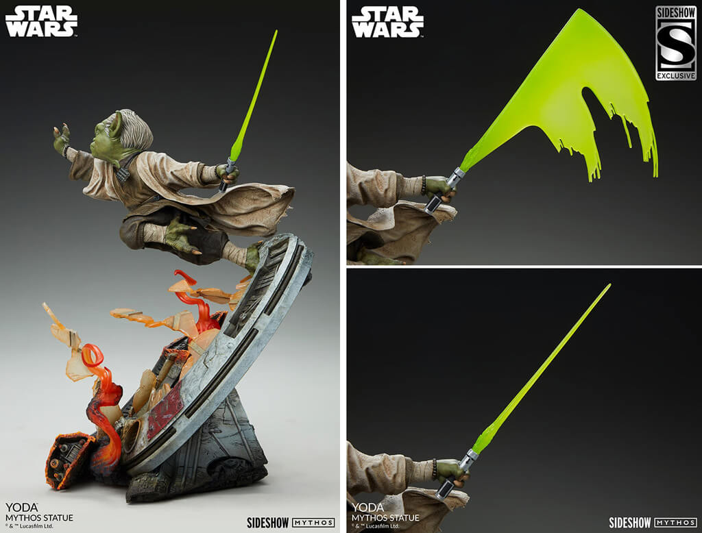 Statuette collection Mythos de Yoda dans Star Wars