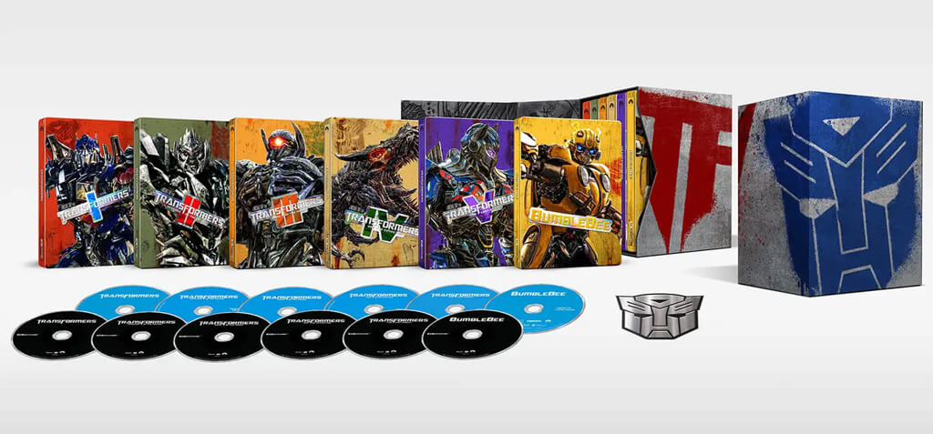 Transformers 6 steelbook coffret intégral
