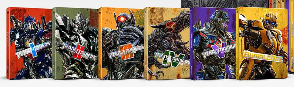 Transformers steelbooks