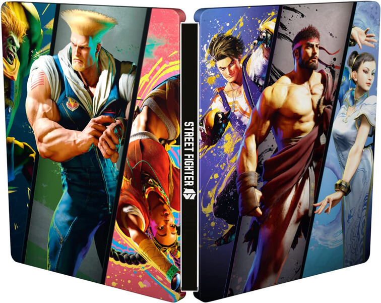 Street Fighter 6 steelbook édition