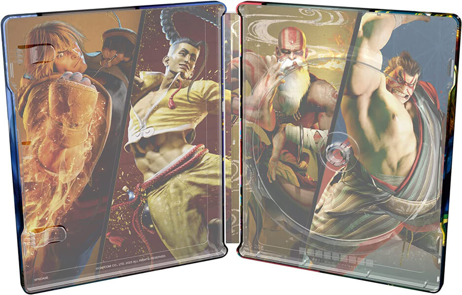 Street Fighter 6 steelbook