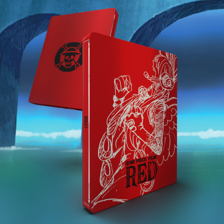 steelbook one piece red