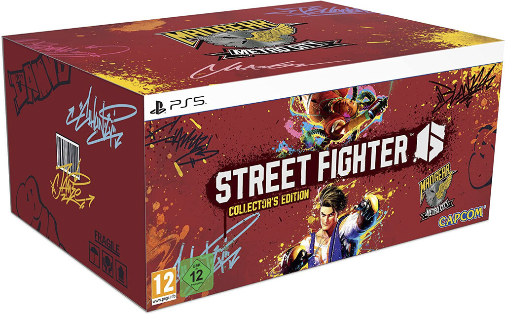 Street Fighter 6 édition collector Mad Gear Box