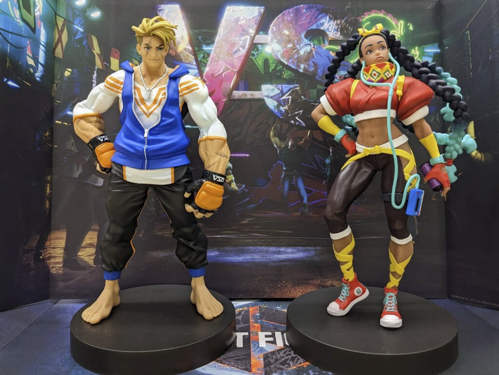 figurines Street Fighter 6 édition collector Mad Gear Box