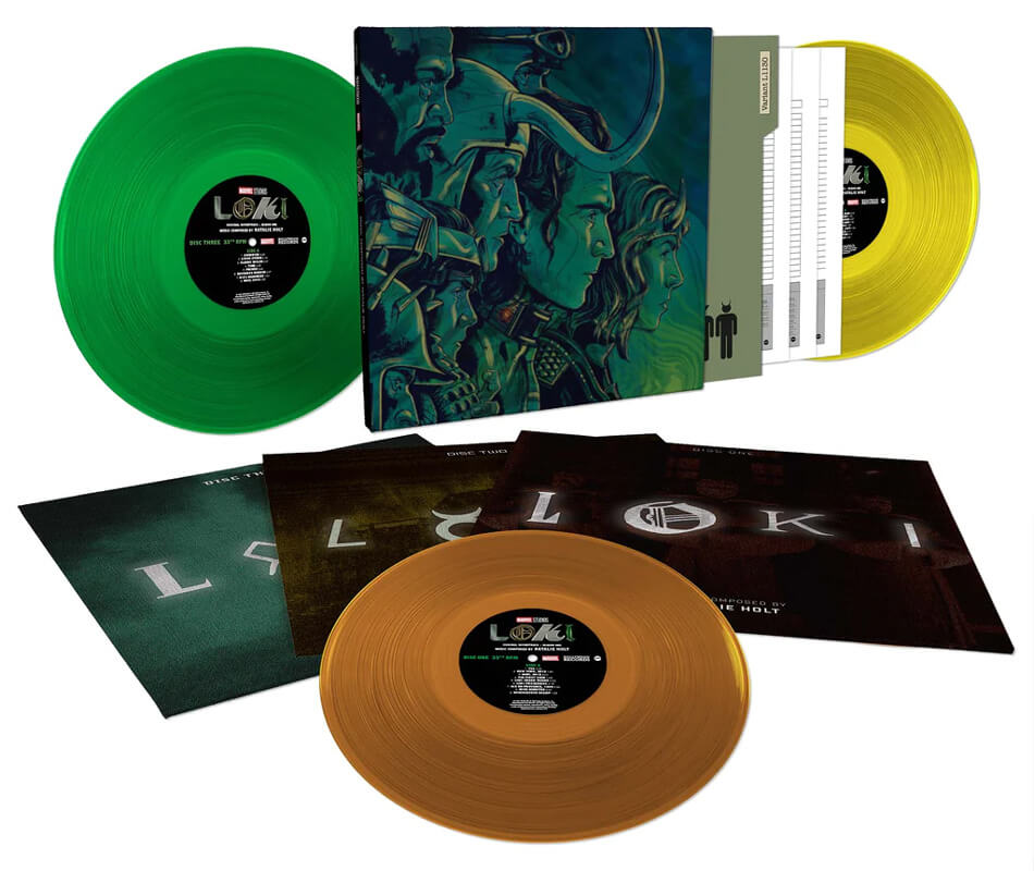 Marvel Loki saison 1 Bande originale triple vinyle Mondo