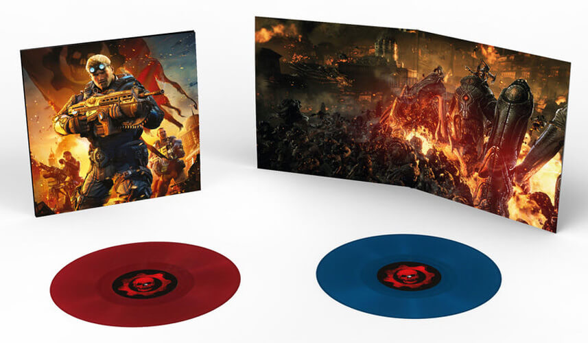 Gears of War Bande originale double vinyle édition deluxe