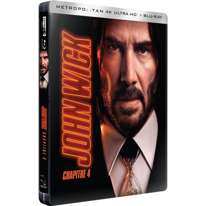 John Wick Chapitre 4 steelbook 4K édition limitée 3512394003507