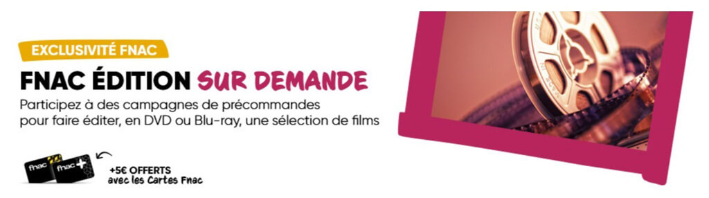 Une sélection de films sur la sellette pour être éditer en blu ray