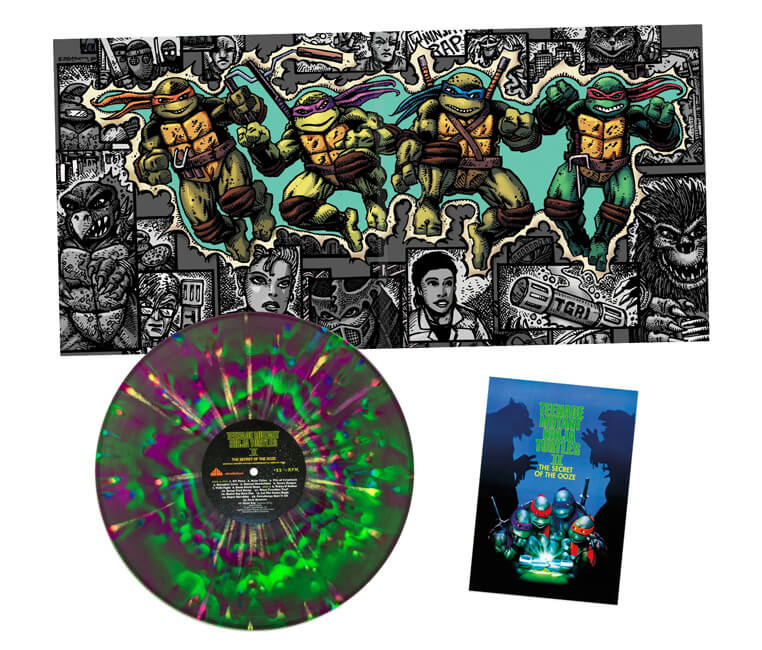 Teenage Mutant Ninja Turtles Part II The Secret of the Ooze bande originale vinyle