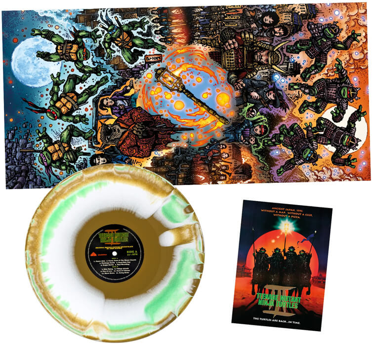Teenage Mutant Ninja Turtles Part III Bande originale vinyle coloré