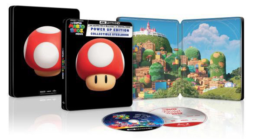 Super Mario Bros le film steelbook