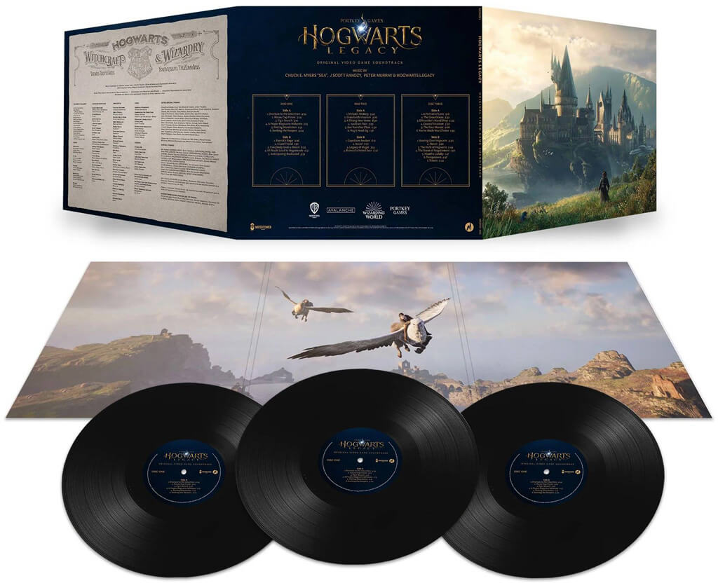 Hogwarts Legacy Bande originale triple vinyle 0810041489555
