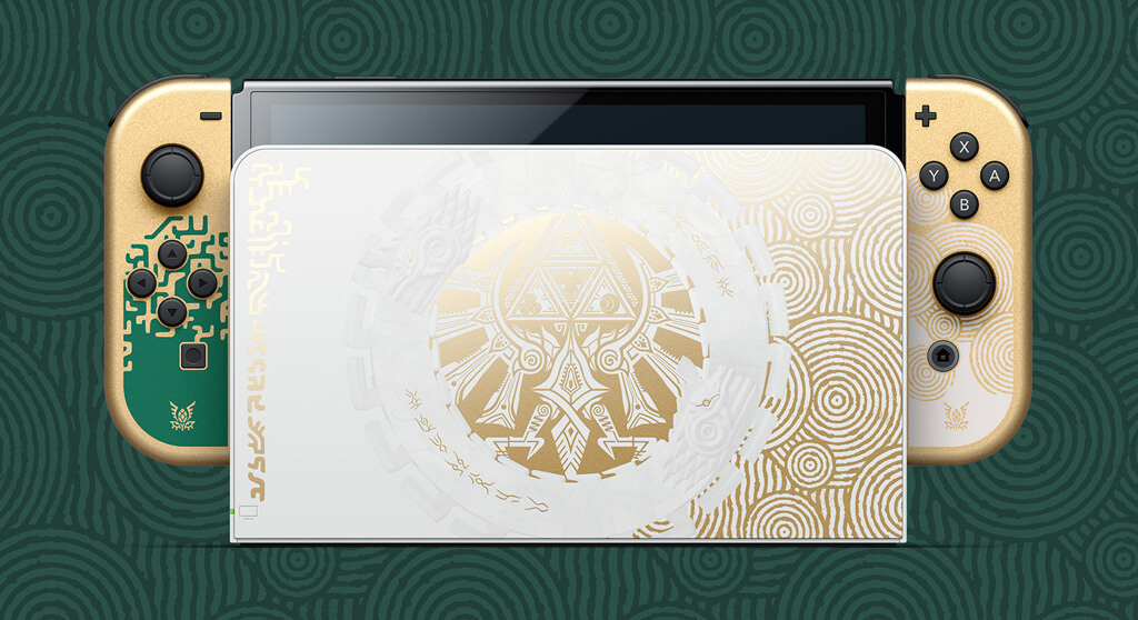 Nintendo Switch OLED édition collector Zelda Tears of the Kingdom img2