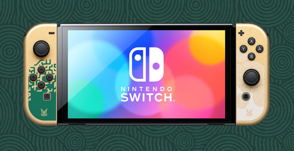 Nintendo Switch OLED édition collector Zelda Tears of the Kingdom img1
