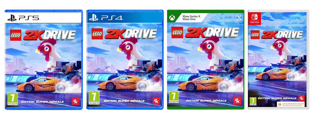 lego 2k drive édition super géniale