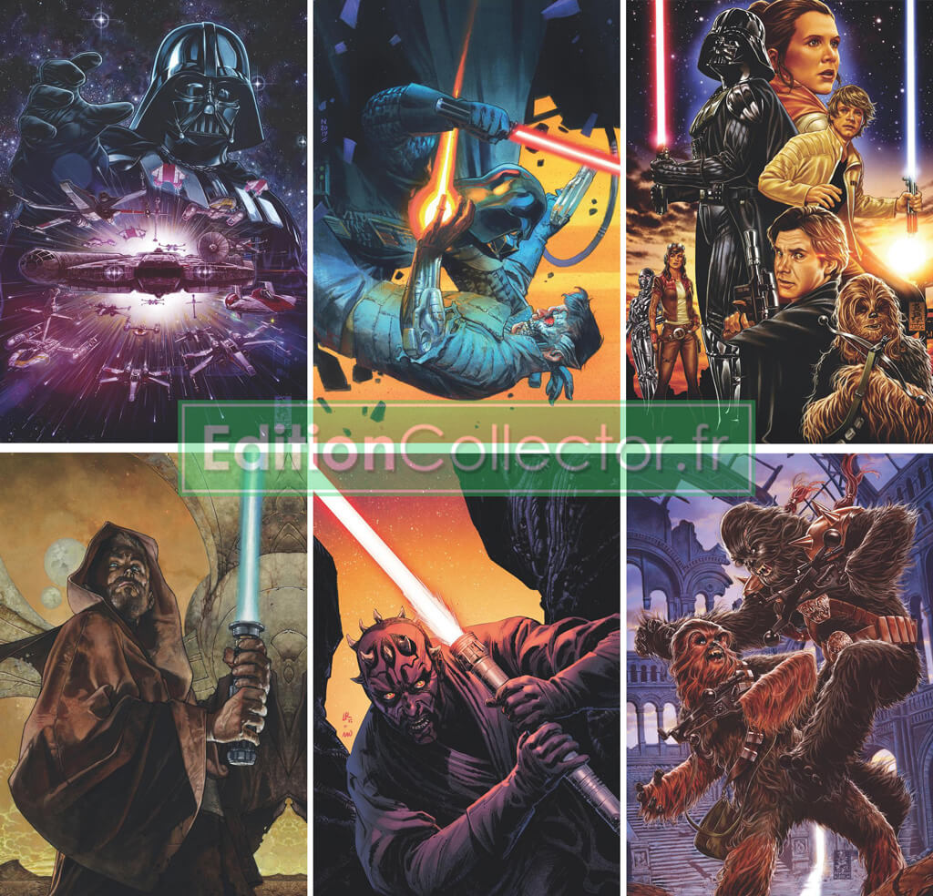 ex libris limitées star wars l équilibre dans la force