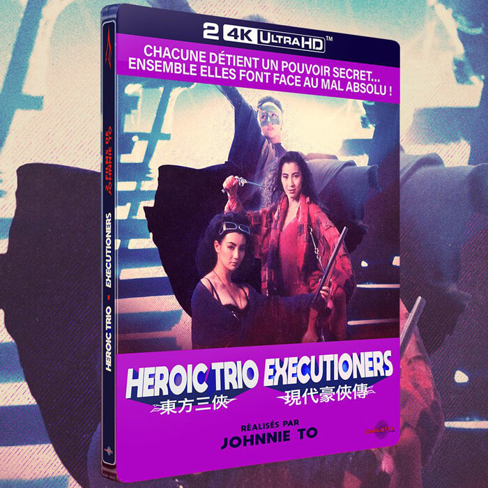 Heroic trio 1 2 1993 steelbook 4K