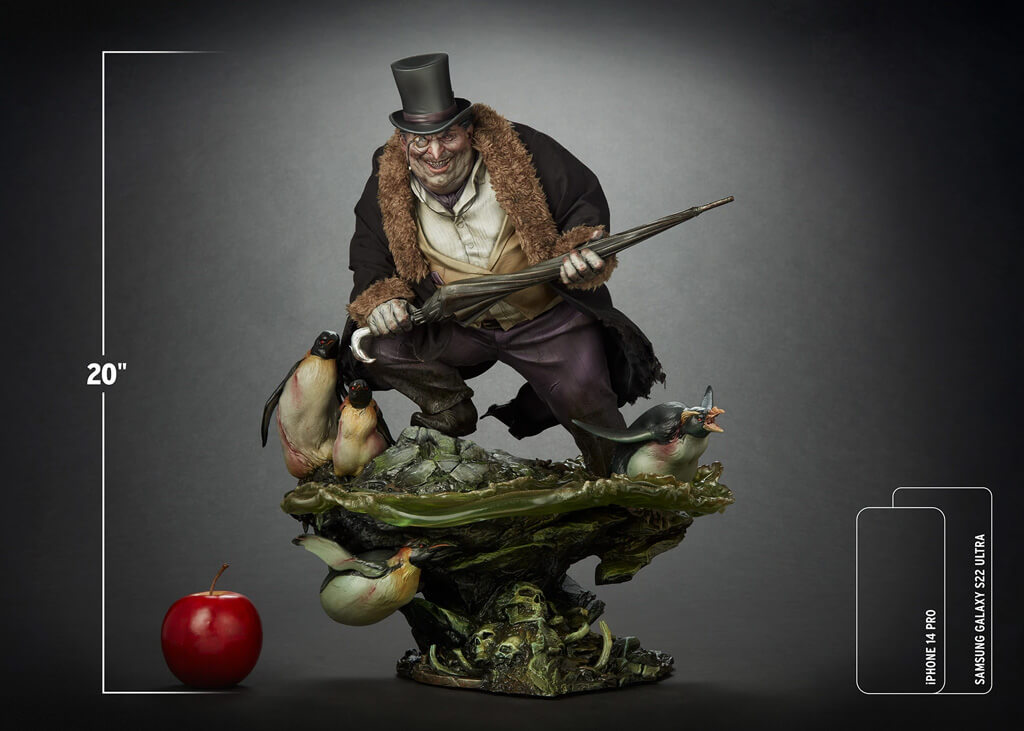 Statuette en résine du Pingoun Batman par Sideshow