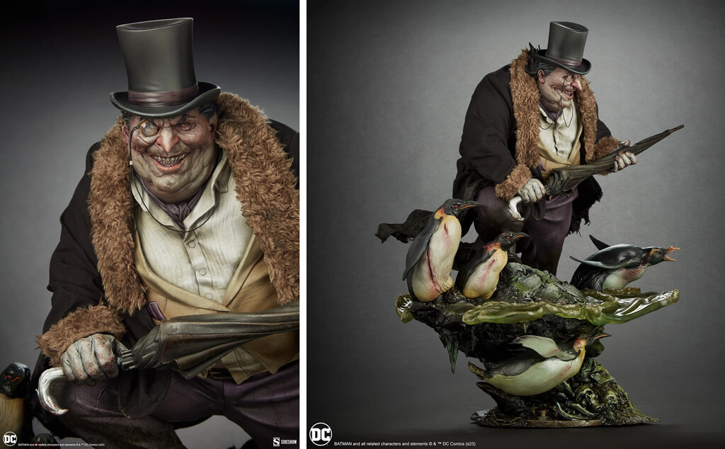 Statuette résine du Pingoun dans Batman par Sideshow