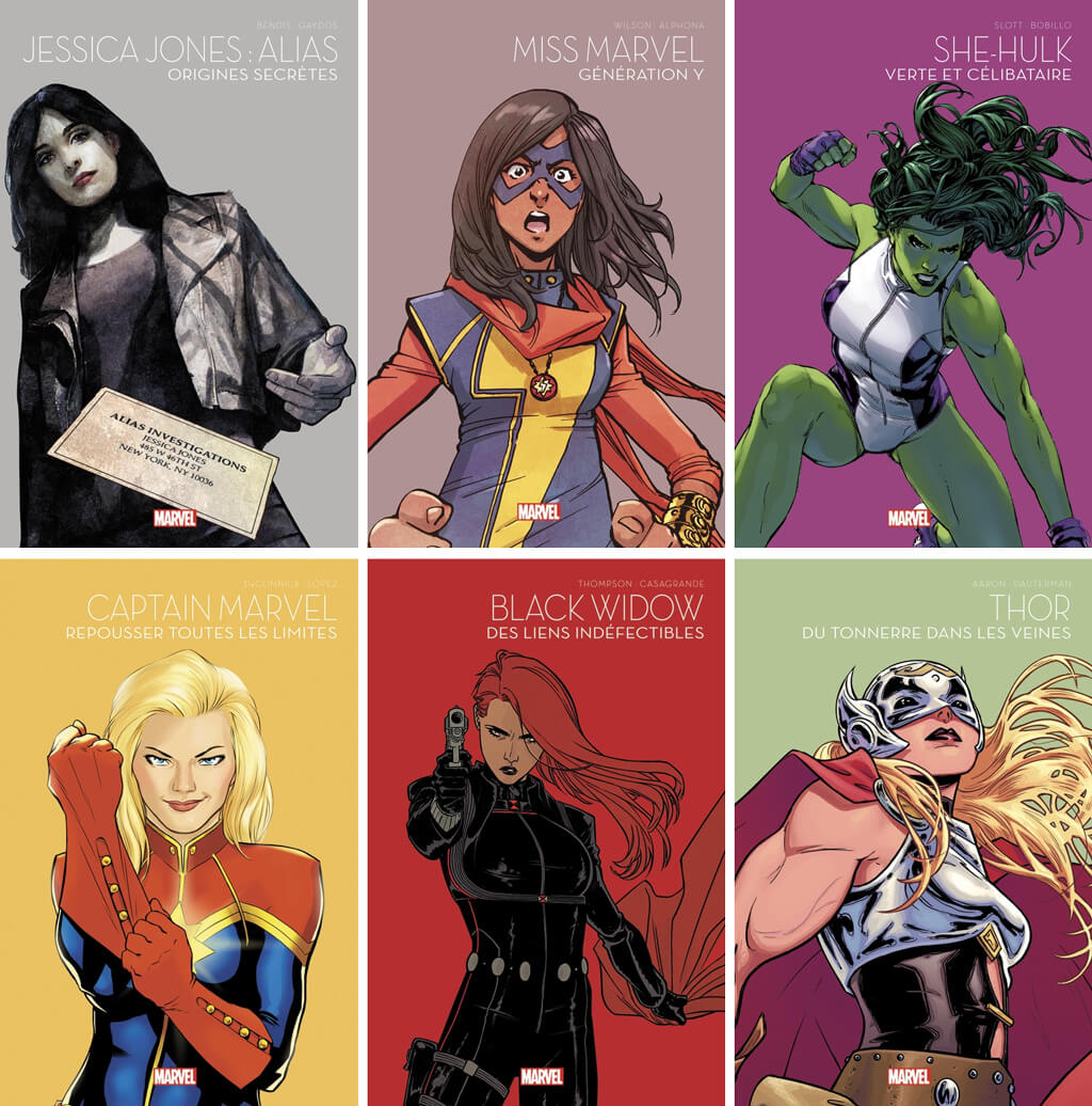 Coffret collector Marvel Super Héroïnes