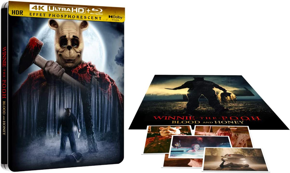 Winnie The Pooh Blood And Honey Steelbook édition limitée