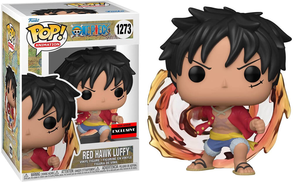 Figurine Funko Pop de Red Hawk Luffy dans One Piece