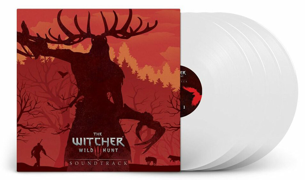 The Witcher 3 Bande originale 4 vinyles blanc opaque
