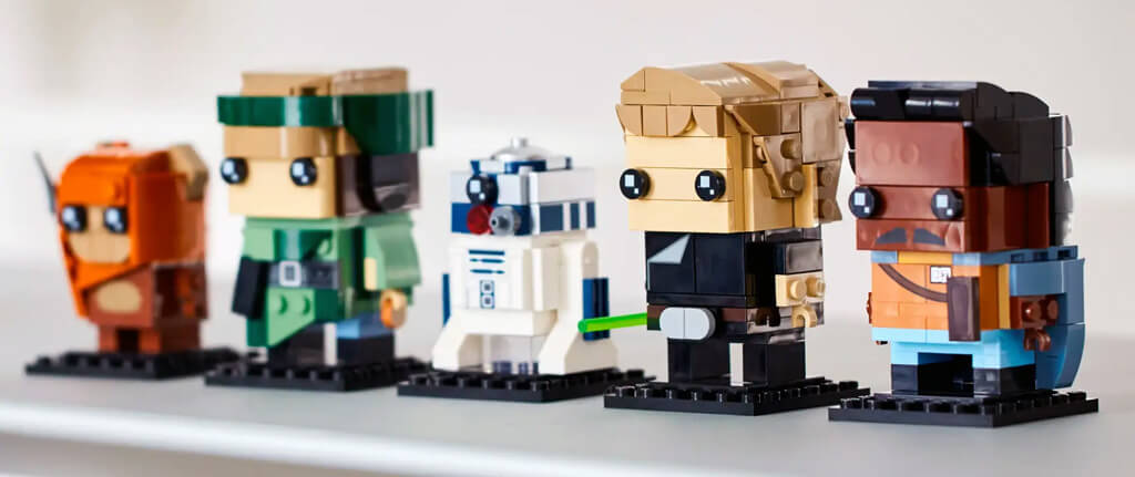 Figurines LEGO BrickHeadz Star Wars Battle of Endor Heroes