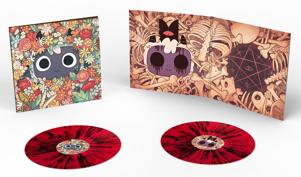 Cult of the Lamb Bande originale double vinyle rouge splatter