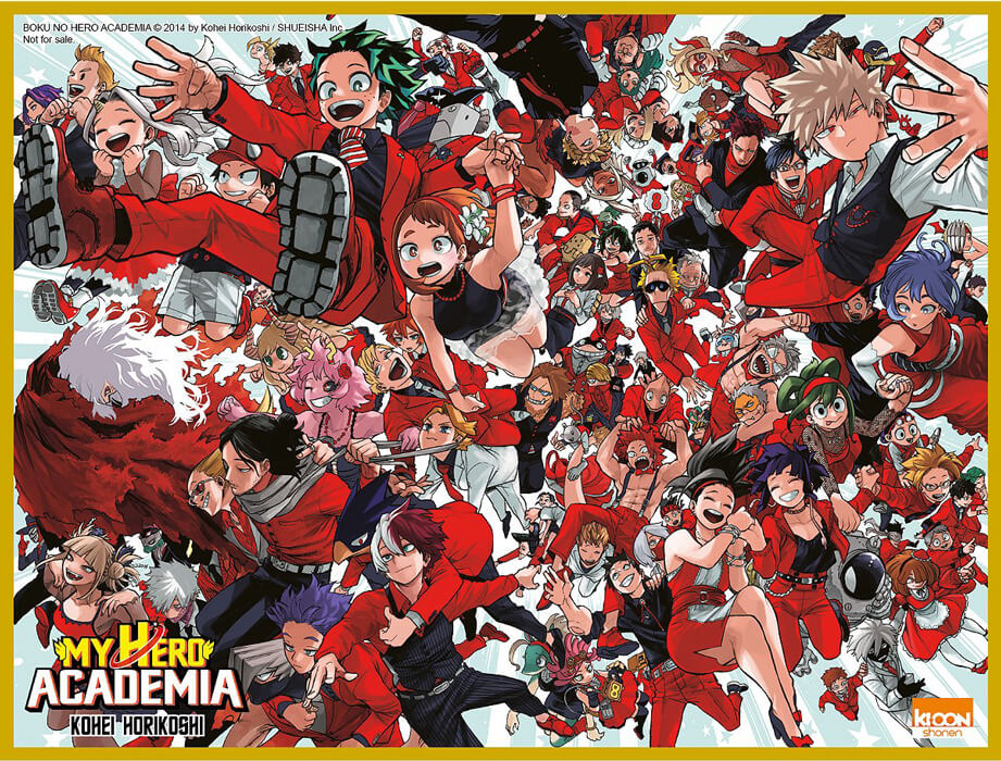 My hero academia Tome 37 édition exclusive Leclerc