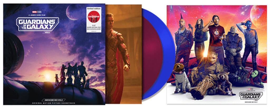 Les Gardiens de la Galaxie Vol 3 Awesome Mix Volume 3 bande originale vinyle coloré