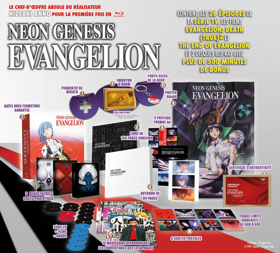 neon genesis evangelion édition exclusive