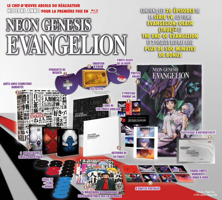 neon genesis evangelion édition limitée