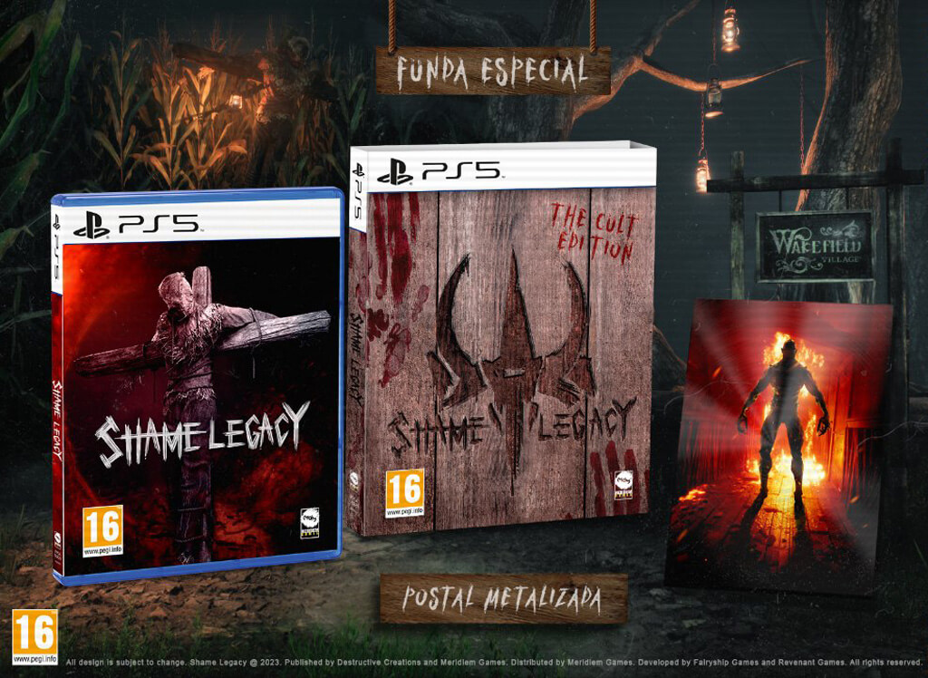 Shame Legacy The cut édition