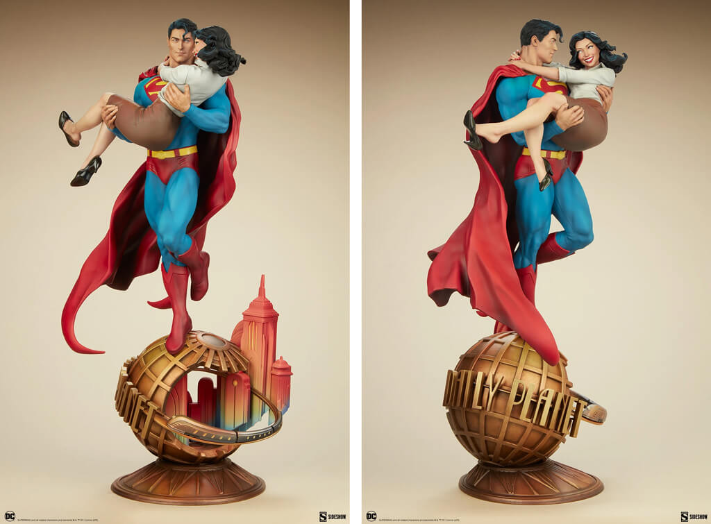 Statuette résine de Superman et Lois Lane par Sideshow